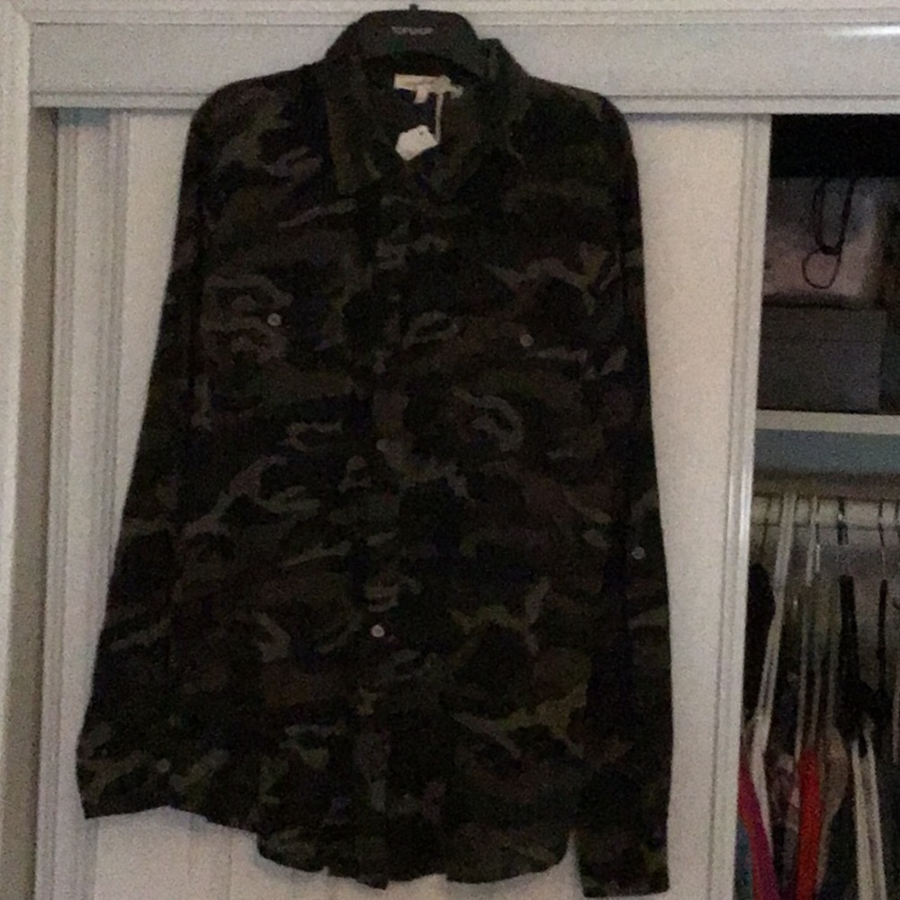 Mystree Camo Button Up - image 1